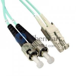 ST-LSH Plenum(OFNP) Duplex OM3 Multi-mode Fiber Patch Cable ST-LSH Plenum(OFNP) Duplex OM3 Multi-mode Fiber Patch Cable