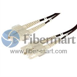 1M Military Grade Single mode 9/125 Duplex SC Fiber Optic Patch Cables